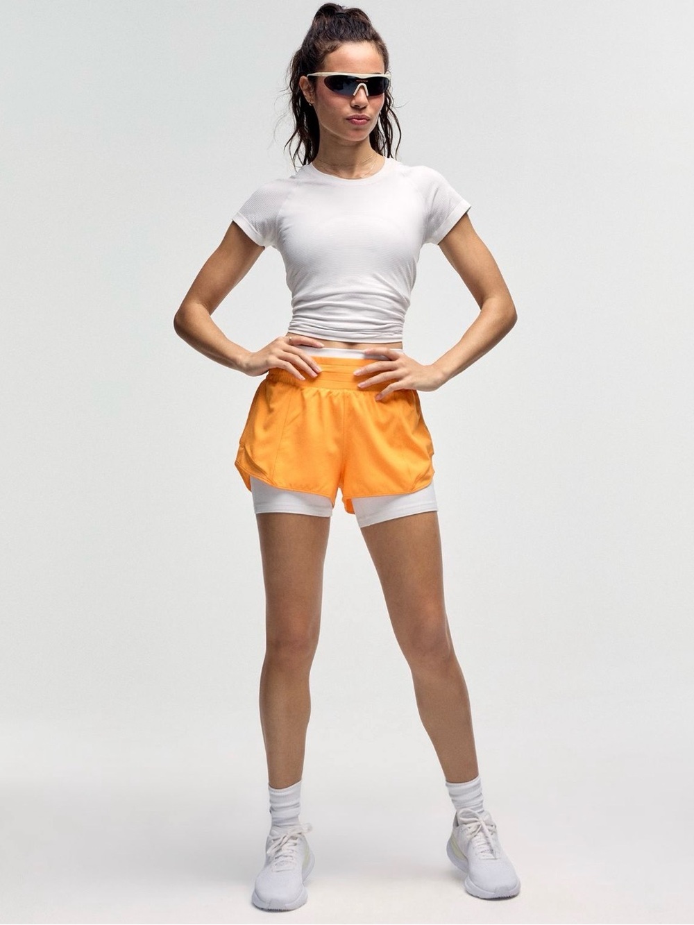 Lululemon Swiftly Tech Short-Sleeve Shirt 2.0 in White